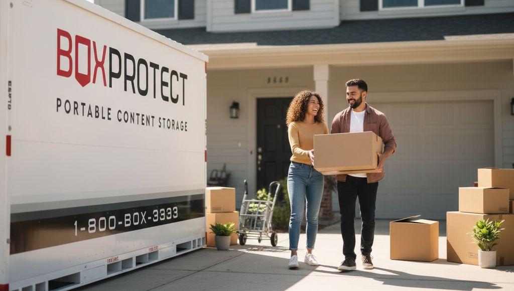 BoxProtect Container with Happy Customers